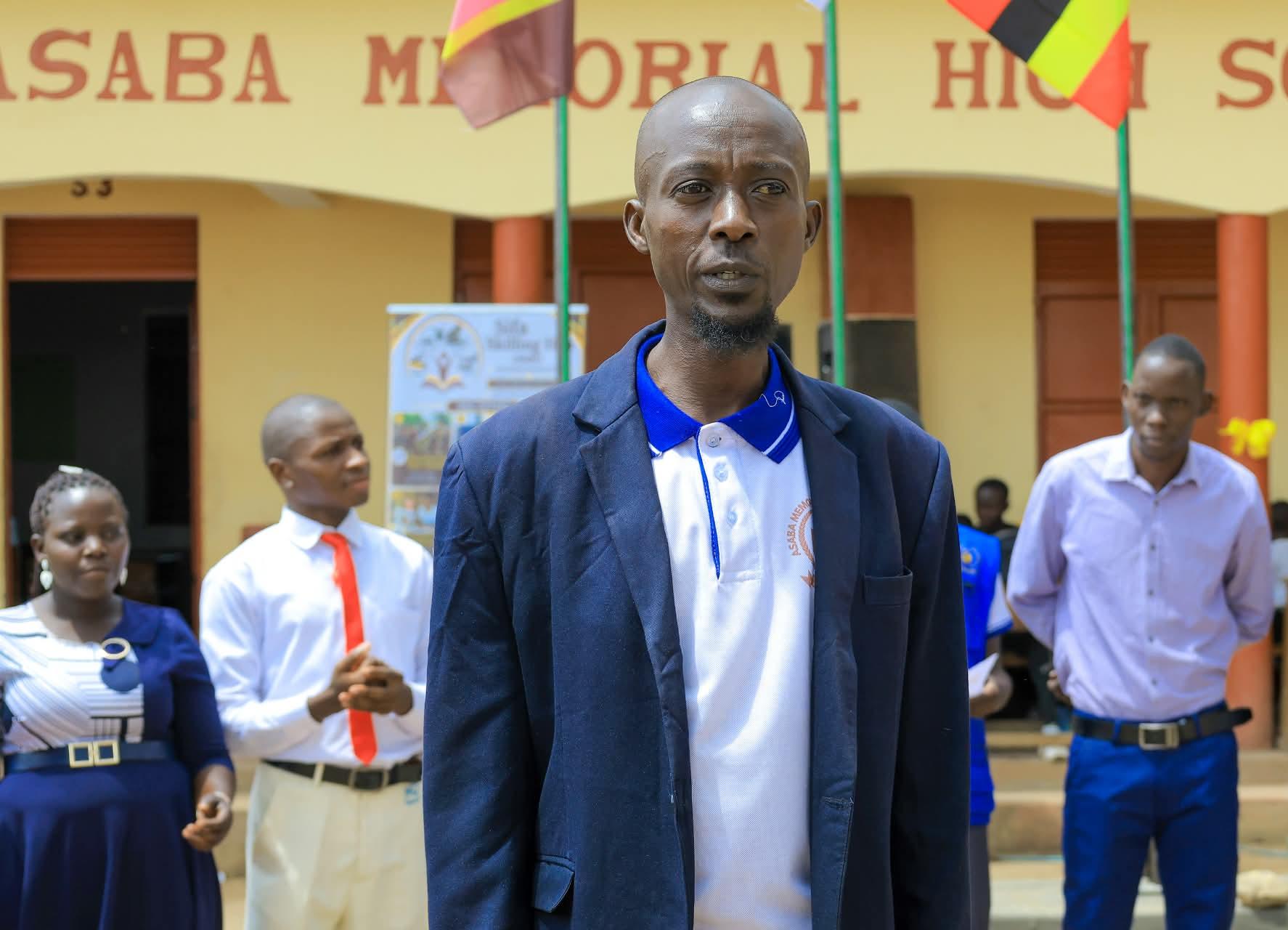 Teacher Issa at Asaba Memorial High School